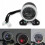 Nieuwe Gear Display USB Oplader Snelheidsmeter Oliedrukmeter LED Signaallicht Motorfiets Multifunctioneel Retro Odometer 1