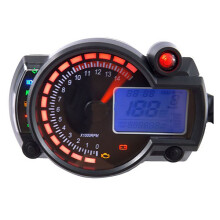 Nieuwe Verstelbare Motorfiets Digitale Snelheidsmeter LCD Digitale Kilometerstandmeter