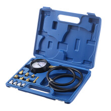 Nieuwe Olie Drukmeter Testtoolset Tester Gauge Diesel Benzine Auto Garage Accessoire