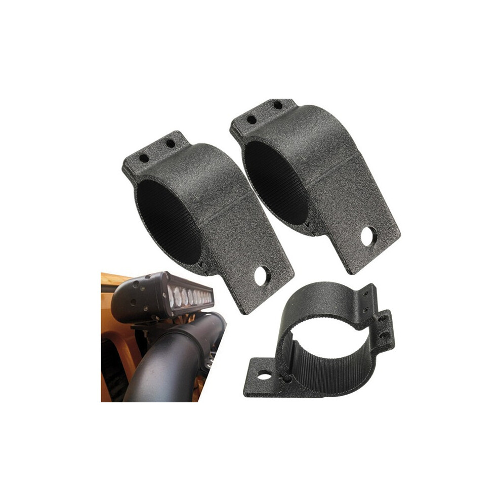 2Pcs Led Hid Bull Work Mounting Bracket Clamps Aluminum 50-75Mm Light 6900067201201