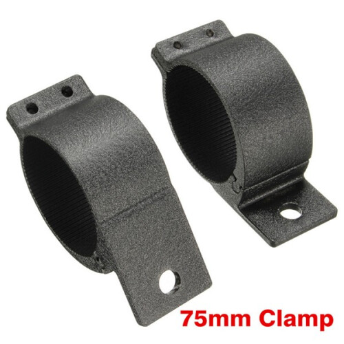 2pcs LED HID Bull Work Light Mounting Bracket Clamps Aluminum 50-75mm 1