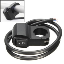 Nieuwe 12V 10A 7/8inch 22mm Motorfiets Handvat Richtingaanwijzer AAN-UIT Schakelaar
