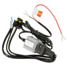 Neue DC 12 V 20A Motorrad Xenonlampe HID Controller Hoch-/Niedriglicht Stabilizer Kabelbaum Verdrahtung