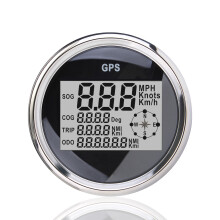 Nieuwe 85 mm GPS Waterdichte Digitale Snelheidsmeter Odometer Meter