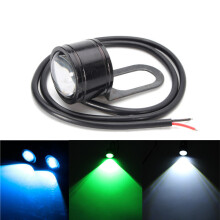 Neue 12 V Motorradlenker-LED-Scheinwerfer Laufstrahler Blau/Grün/Weiß