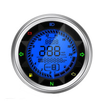 Nieuwe 20000RPM Motorfiets Digitale Snelheidsmeter Odometer Toerenteller Tripmeter Versnelling 1 - 6