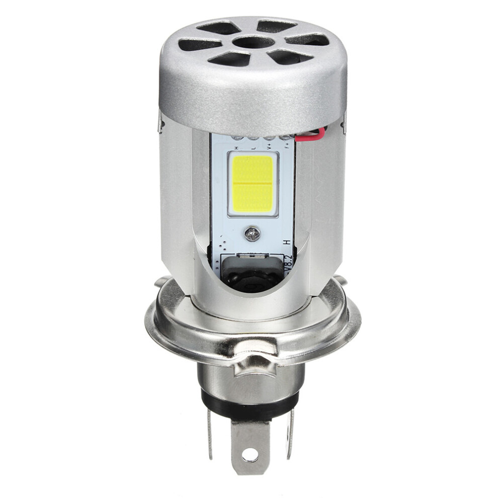 Motorcycle H4 6000K 20W Ip67 Waterproof Hi/Low Beam Led Headlights Front Bulb Lamp Light 762179042334
