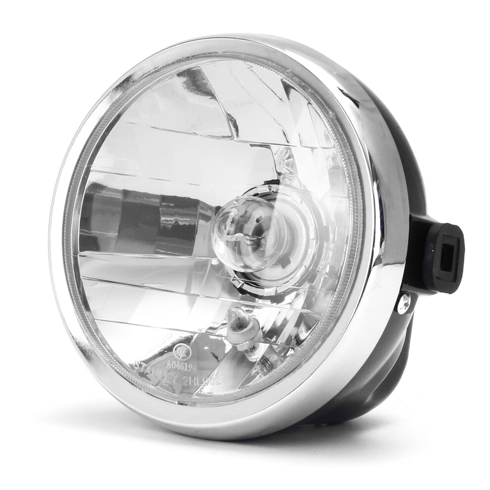 New Motorcycle Halogen Headlights Round Headlamp For Yamaha Ybr125 2002-2013 Amber 762179066620