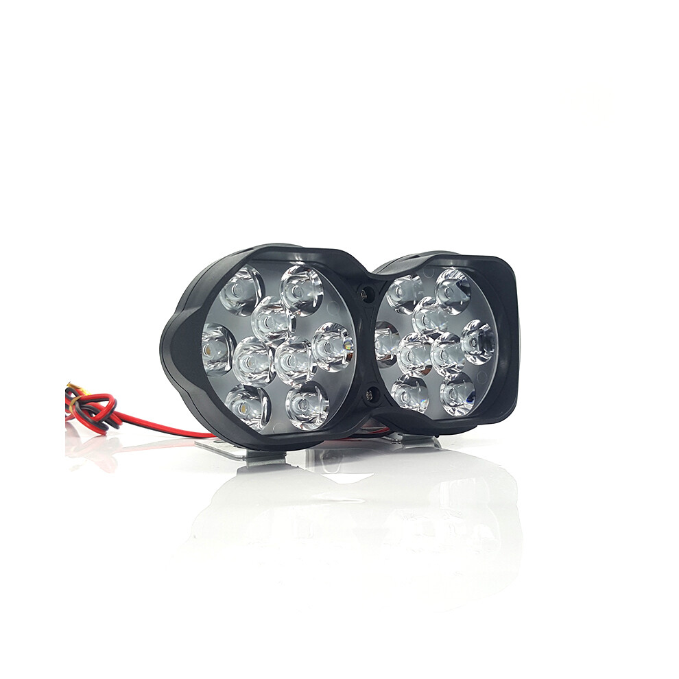 Cnsunnylight 16W 2000Lm 6500K Motorcycle Led Headlights Scooter Fog Spotlight Drive Working White 762179055013