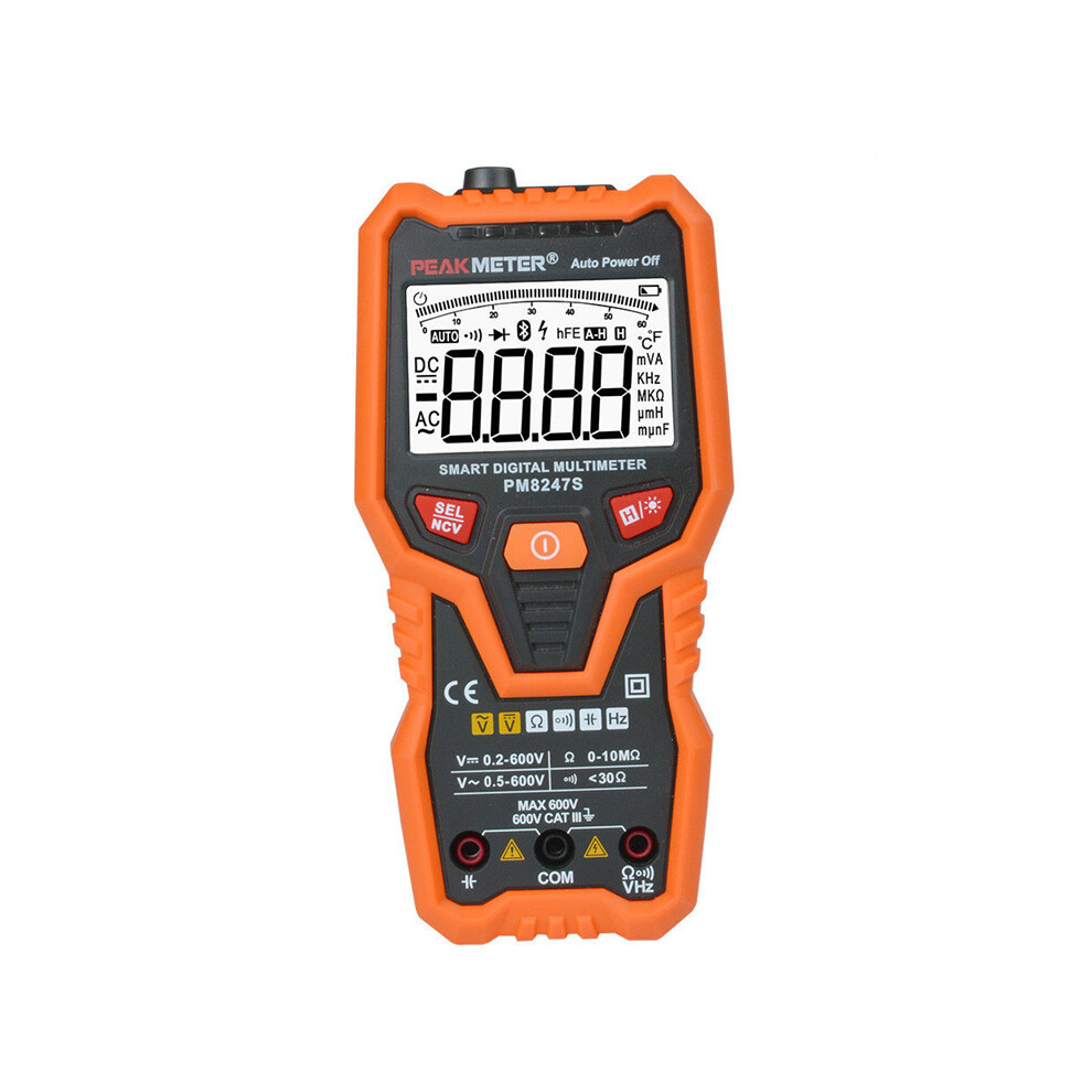 New Intelligent Digital Multimeter Voltmeter Auto Range Professional Ammeter Ncv Frequency 762179091516