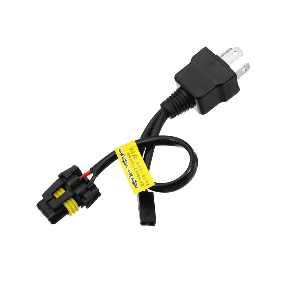 Easy Relay Harness Control Cable For H4 Hi/Lo Bi-Xenon Hid Bulbs Wiring Controller Kit 1 For 1 H4 Socket 762179029786