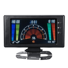 Nuevo medidor digital LCD 8 V-18 V 12 V 6 en 1 Presión de aceite Voltaje Agua Aceite Temperatura Tacómetro RPM para coche