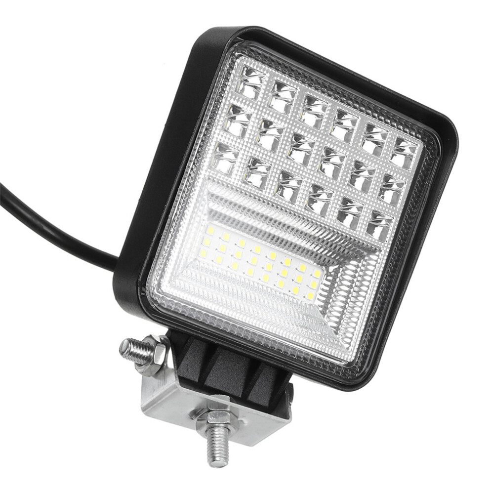 New Ip68 48W 42Led 3360Lm Work Combo Beam Lamp Drl Headlights For Motorcycle/Car/Truck/Suv Light 762179062691