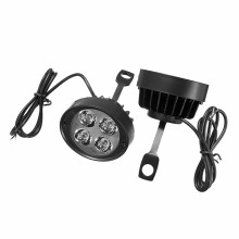 Neue 12–80 V 16 W 4 LED Motorrad Roller Scheinwerfer Rückspiegel Licht
