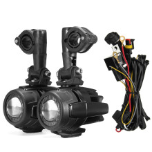 Neue LED-Nebelscheinwerfer mit Spotstrahl der zweiten Generation Aluminiumlegierung mit Kabelbaum und Schalterkabel für BMW R1200GS F800GS