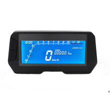 Nieuwe 2/4 Cilinders Meter Motorfiets LCD Digitale Snelheidsmeter Kilometerstand Achtergrondverlichting Sensor