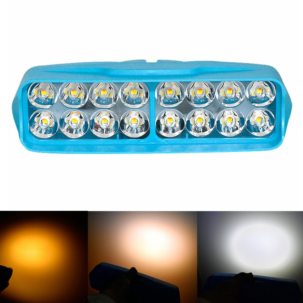 Cnsunnylight 20W 4000Lm 3Colors In One Led Car/Motorbikes Headlights Fog Daytime Running Lights Automotive Work Lamp Drl Lights White/Yellow/Golden 762179044611