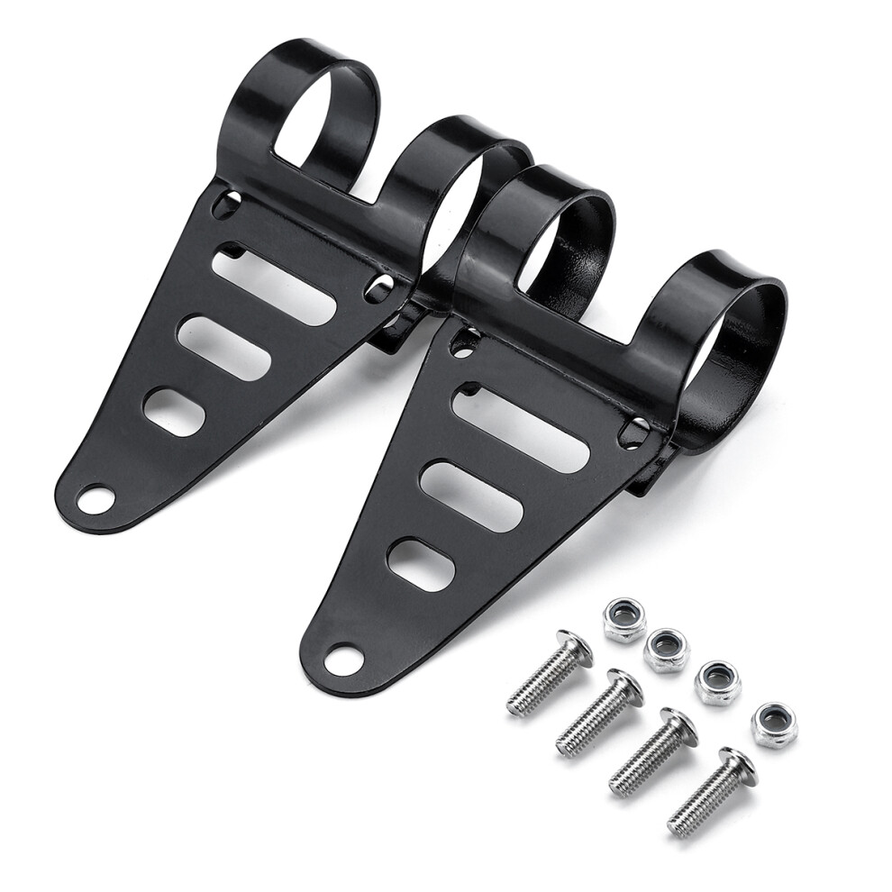 Nuevo Soporte De Montaje Para Faro De Motocicleta De 41 Mm A 43 Mm Ajustador Universal Para Horquilla Abrazadera De Montaje Soporte Para Faro-image