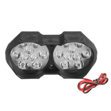 Nieuwe 12V 18 LED 6500lm 54W 3030 Motorfiets Dubbele Voorverlichting Universele Driewieler Scooter Straatwagen Racer Lamp