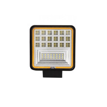 Neue DC 9–30 V Arbeitslichtleiste 126 W 12600lm IP68 wasserdicht 45 LED Weiß/Gold