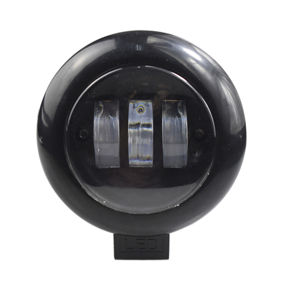 30W Ip68 Dc 10V-30V Led Work Bar Combo Reverse Round Fog Lamp 6000K Light 762179054481