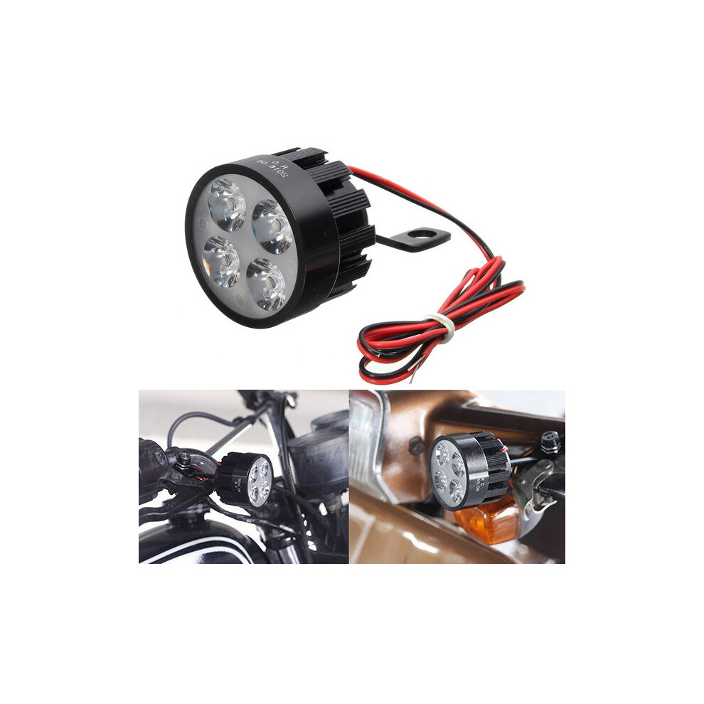 12V-80V Dc 12W Led Motorcycle Scooter Bicycle Rear View Mirror Lamp Light 762179037019