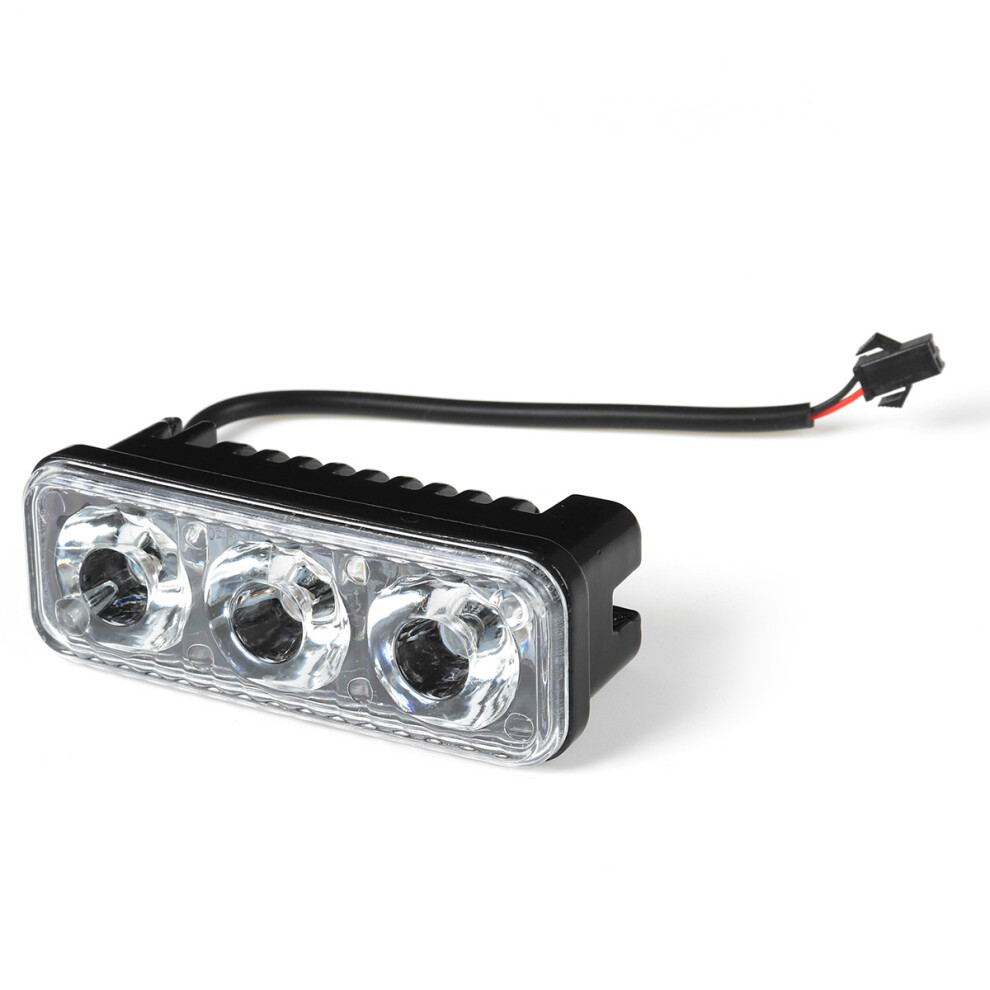 Car Motorcycle Modification Daytime Running Super Bright Waterproof High Power 3 Led Light 762179052036