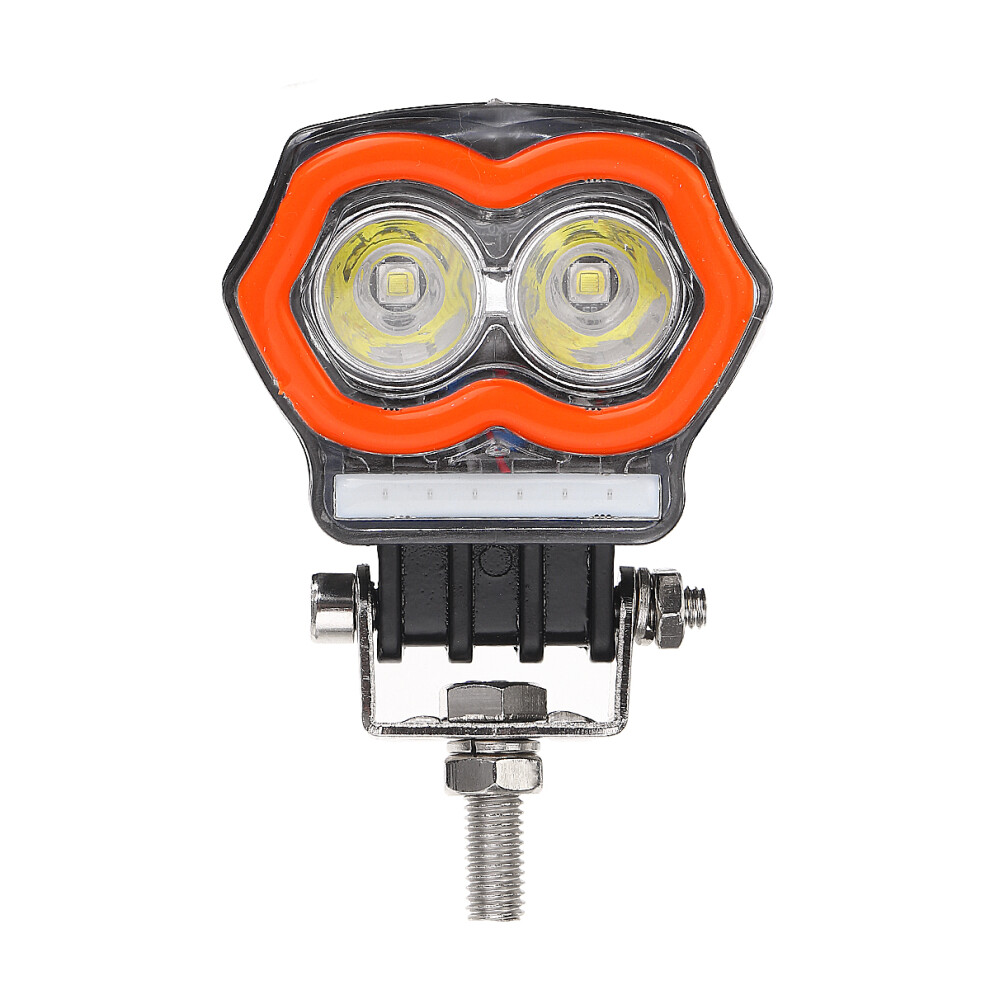 Nieuwe 2Stuks 3 Inch Led Werklicht Spotlamp Mist Pods Blauwe Drl Off Road Auto Motorfiets-image