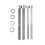 New M8 M6 Screws Spotlight Bracket LED Headlight Mounting Holder Motorcycle Fork Shock Absorber Post Support Base 8