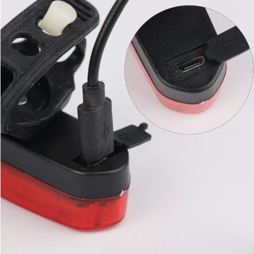 Bicycle Light USB Rechargeable 6 Mode-Cycle Rear Back Light Waterproof 2