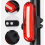 Bicycle Light USB Rechargeable 6 Mode-Cycle Rear Back Light Waterproof 5