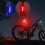 Bicycle Light USB Rechargeable 6 Mode-Cycle Rear Back Light Waterproof 1
