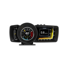 Neues OBD2 HUD Multi-Gauge Boost Scan Head-Up-Display Auto Turbinen Druck Öltemperatur