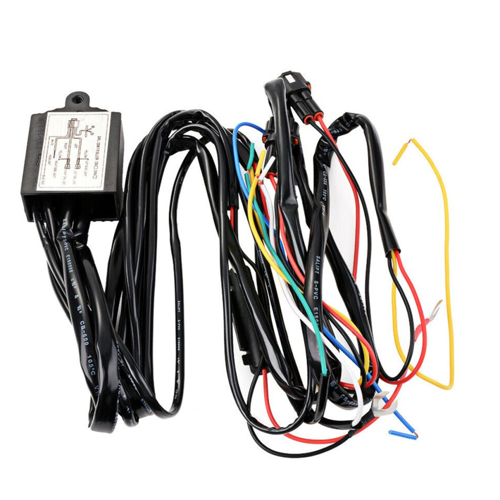 12V Drl Dimmer Led Dimming Relay Daytime Running Car On/Off Switch Harness With Flash Turn Signal Delay Function Light 762179055471