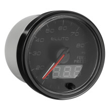 2'' 52 mm 0 - 80PSI 10 Kleur LED Digitale Auto Olie Drukmeter Meter Met Sensor