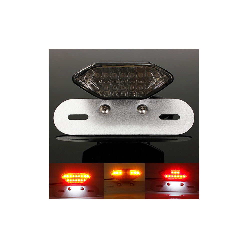 12V 16Led Motorcycle Quad Atv Brake Tail License Plate Light 762179052234
