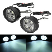 Neues 12 V Universal-Motorrad-LED-Rückspiegel-Scheinwerfer-Motorrad-Nebellicht
