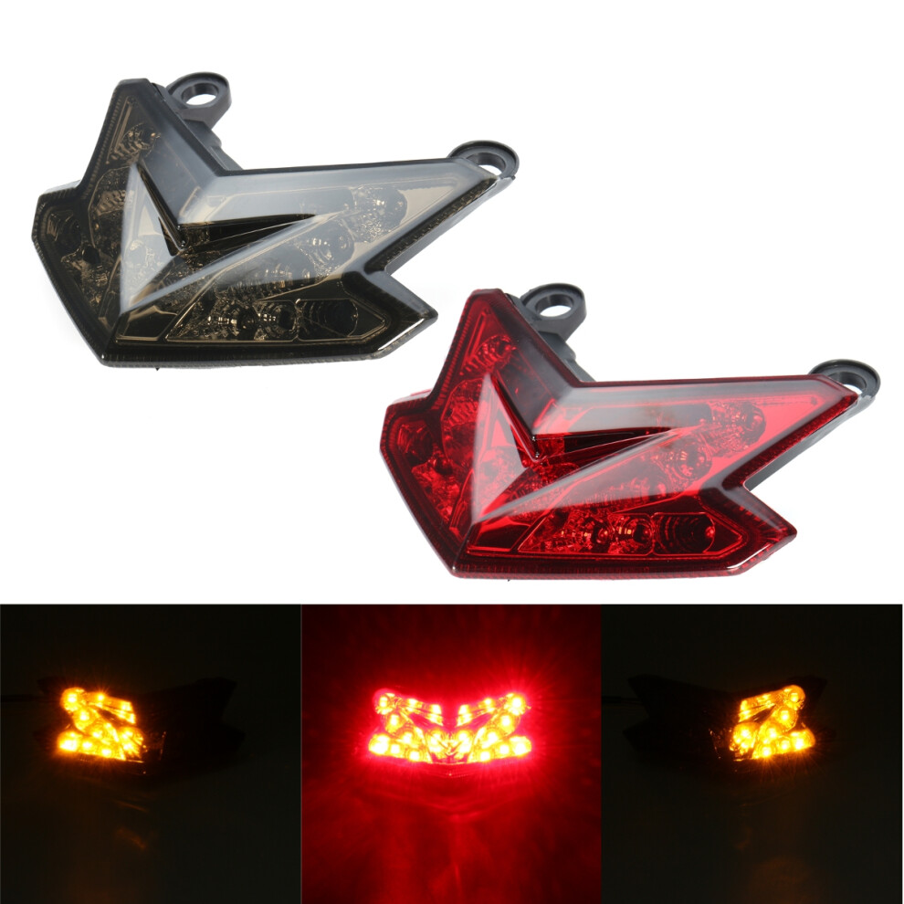 Rear Led Tail Brake Turn Signal License Integrated For Kawasaki Z800 Zx-6R Light 630296982263