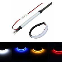 Neue Front- und Rücklichter Motorrad LED-Streifen Flexibles Signallicht Indikatorring mit Controller