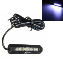 Nuova luce lampada per targa posteriore con 4 LED da 12V 0,3W per moto e auto