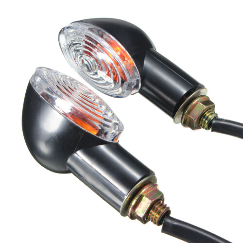 Neue 2 Stück Blinker Motorradlicht Amber Blinker 2