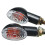 Neue 2 Stück Blinker Motorradlicht Amber Blinker 5