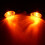 Neue 2 Stück Blinker Motorradlicht Amber Blinker 9