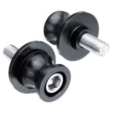 Neue M10 10 mm Schwingarm Slider Motorrad Paddock Stand Bobbin Adapter Spulen