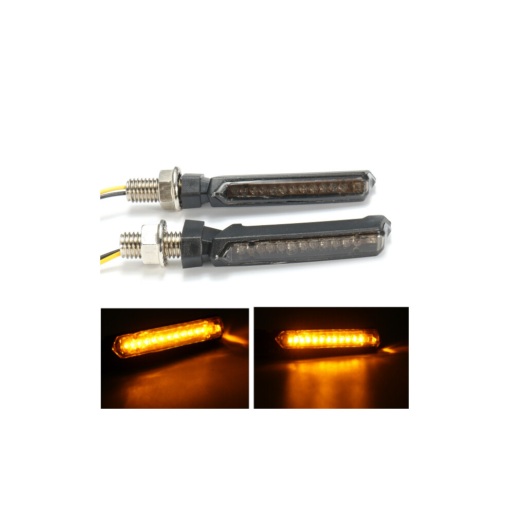 12V Led Universal Motorcycle Blinkers Side Turn Signal Indicator Lamp 762179029069