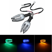 Neue universelle 12 V LED Motorrad/Motorrad Blinkeranzeiger Blinkerlichter Lampenbirne 5 Farben