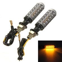 Neue Motorrad 12 LEDs Blinker Indikatoren Amber Lichter Universal