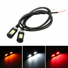 Neue 12 V 3 LED SMD Motorrad Auto Nummernschild Schraube Bolzen Licht Lampe Glühbirne