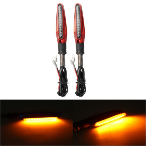 Neue 12 V Paar Gelbe Motorrad LED Blinker Universal