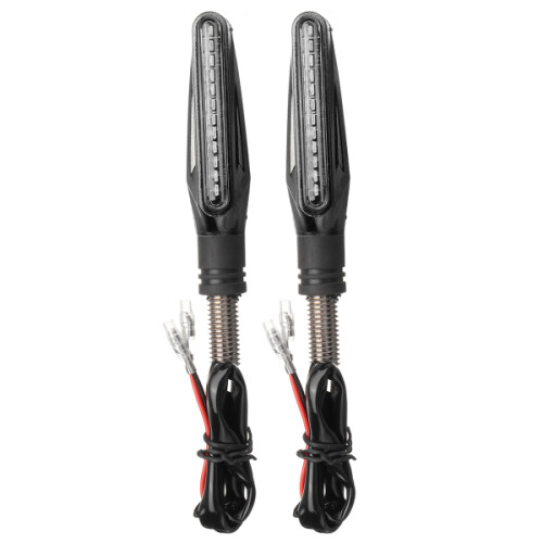 Neue 12 V Paar Gelbe Motorrad LED Blinker Universal 1